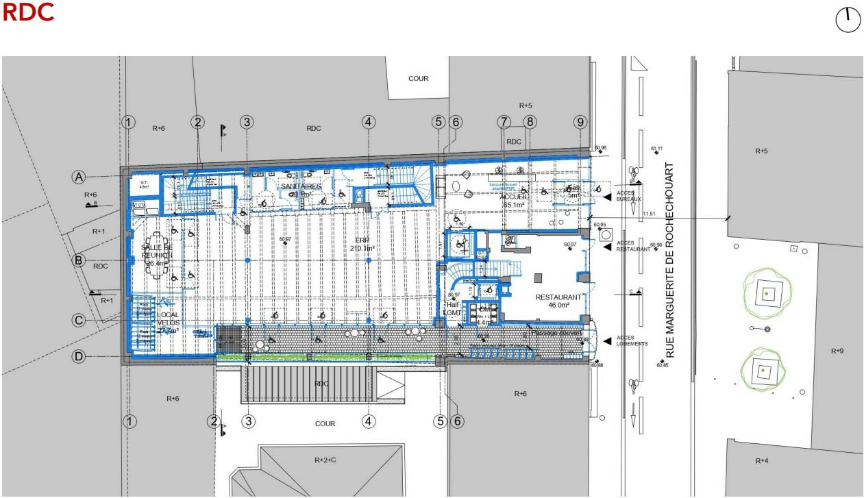 Bureau Paris 1592m² Location bureau Paris OLBUR2315601 11